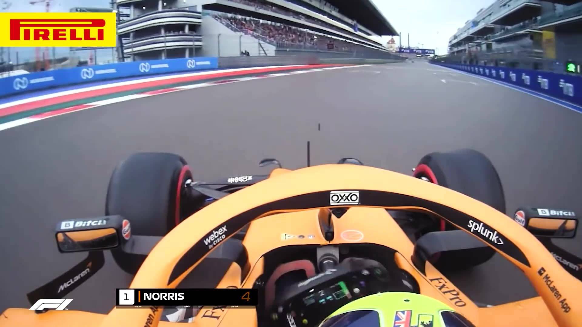 F1美国大奖赛，诺里斯杆位荣耀时刻揭秘！