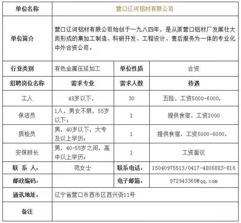 营口最新招聘信息揭秘，小巷深处的职业机遇