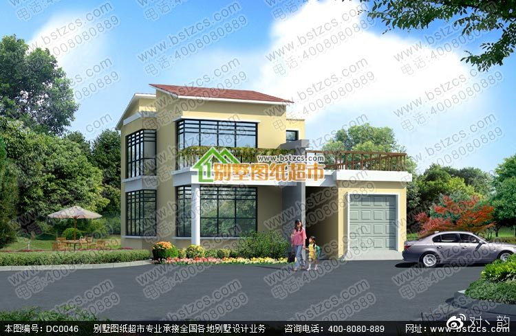 现代二层半别墅设计效果图，科技重塑居住梦想空间