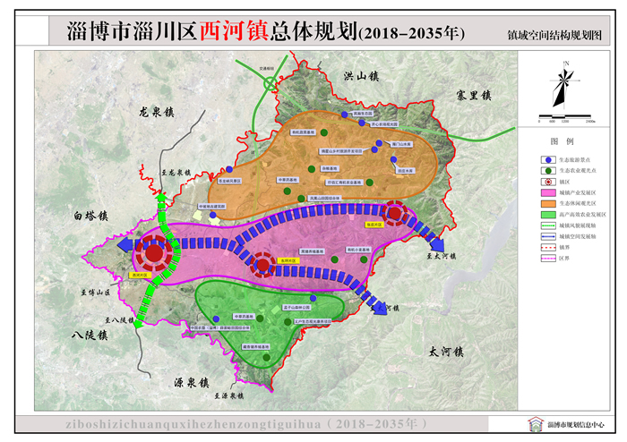 西河镇道路规划图