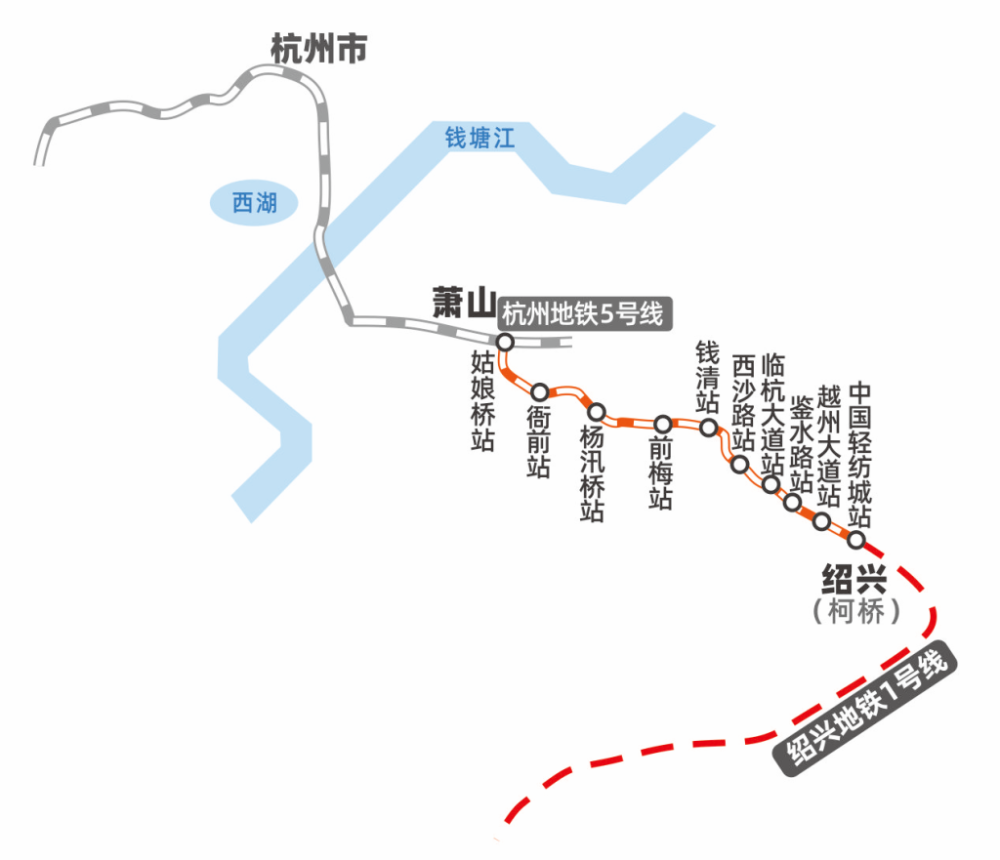 柯桥地铁5号线全线进展顺利，未来出行将更加便捷！